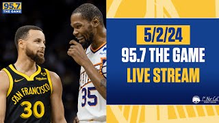 The Warriors Have To Find Someone To Pair With Stephen Curry l 95.7 The Game Live Stream screenshot 5