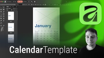 2026 Calendar Free Template and Tutorial for the New Affinity by Canva