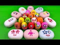 Rainbow Dinosaur Eggs 🌈 Unboxing Numberblocks with Colorful SLIME Surprise! Satisfying ASMR