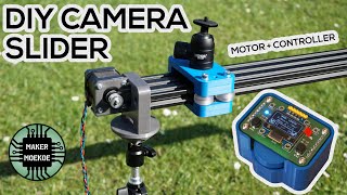 Diy Motorized Camera Slider With Oled Controller Full Build