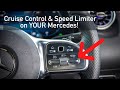 Comment utiliser le rgulateur de vitesse et le limiteur de vitesse sur votre mercedes