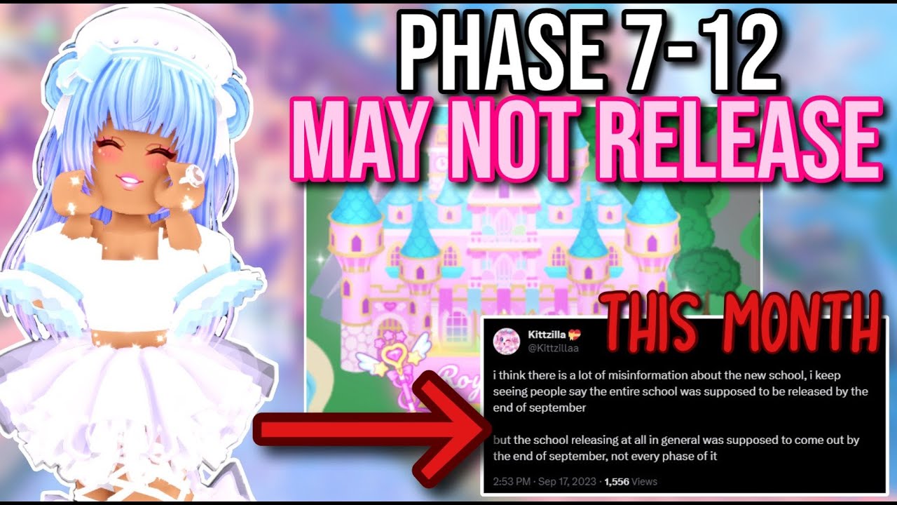 PHASE 7-12 MIGHT NOT COME OUT THIS MONTH| Roblox Royale High Campus 3
