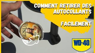 Comment décoller une étiquette ou un autocollant ? - WD-40 FRANCE