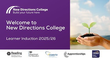 Learner Induction Video 2025/26