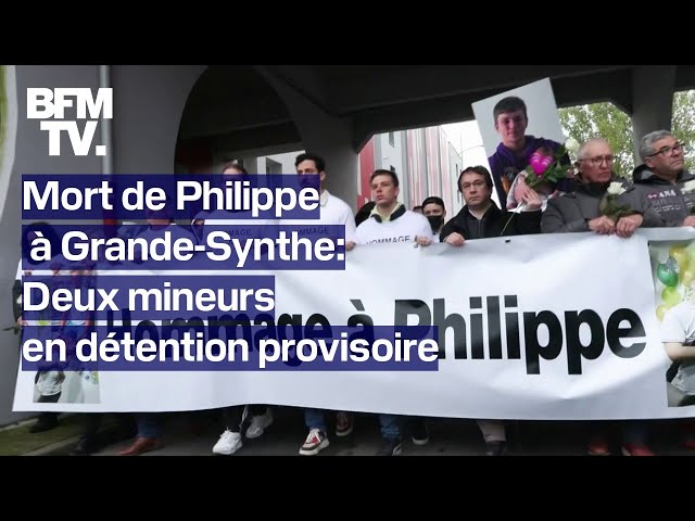 Mort de Philippe à Grande-Synthe: deux mineurs en détention provisoire