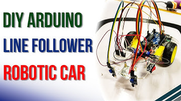 Line Follower Car Using Arduino | How To Make A DIY Arduino Line Follower Car At Home