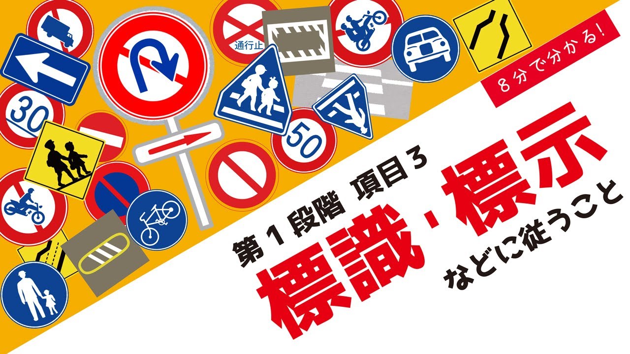 Фаза 1, пункт 3: «Соблюдайте знаки, разметку и т.д.» [8 минут]