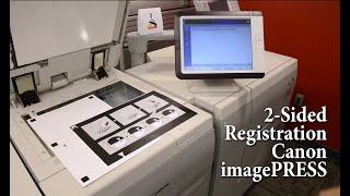 2 sided registration for Canon imagePRESS