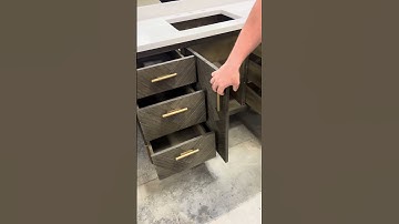 Frey 48 inch bathroom vanity in grey wash by Signature Hardware- Renovate for Less Atlanta