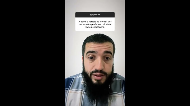 A eshte e vertete qe kush ka emer profeti nuk hyne ne xhehennem?