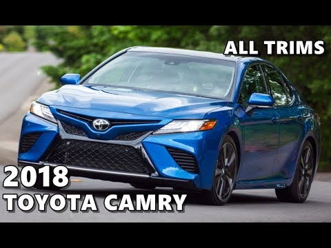 Brilliant Blue 2018 Toyota Camry AllNew Exterior Interior Driving On Toyota Blue 2018 toyota blue. Brilliant Blue 2018 Toyota Camry AllNew Exterior Interior Driving On Toyota Blue