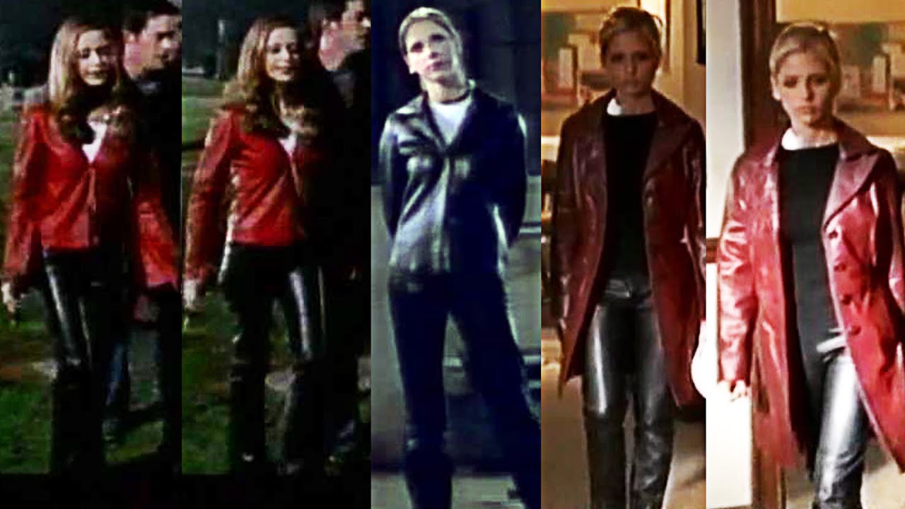 Buffy leather coat Clearance