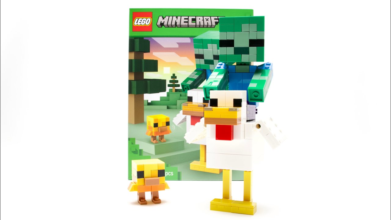 LEGO Minecraft Chicken Jockey 21582 - Build