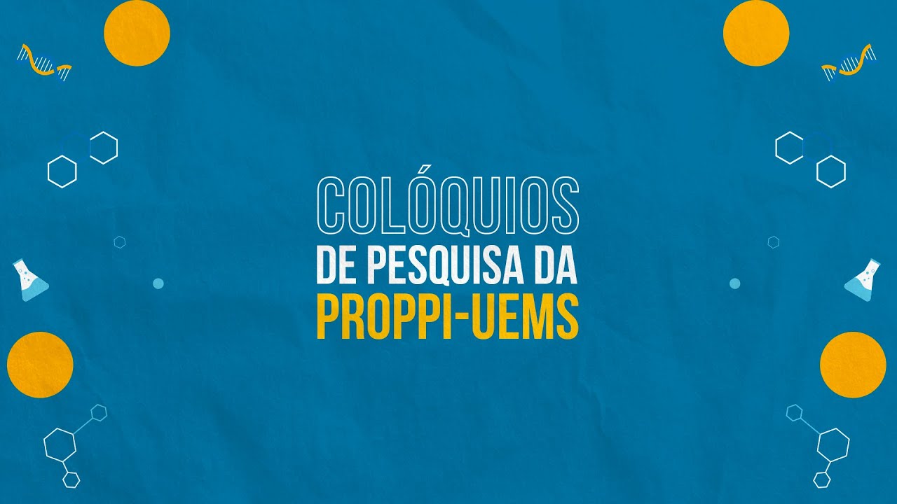 Colóquios de Pesquisa - PROPPI | Dia 30/04/2024 - Prof. Dr. Jolimar Antonio Schiavo