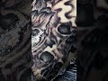"Cover Up" Calavera X La Buena Vida y La Mala Fama 💣💯🕸️🔥.. #lmf #art #tattoo #buena_vida #mala_fama