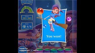 Bubble Witch 2 -- Level 2305 -- NO BOOSTERS