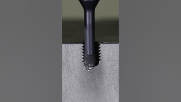 We machined threading, drilling, and chamfering in one tool! #cnc #machine #engineering