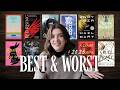 The BEST & WORST books I read in 2025 | with no spoilers!
