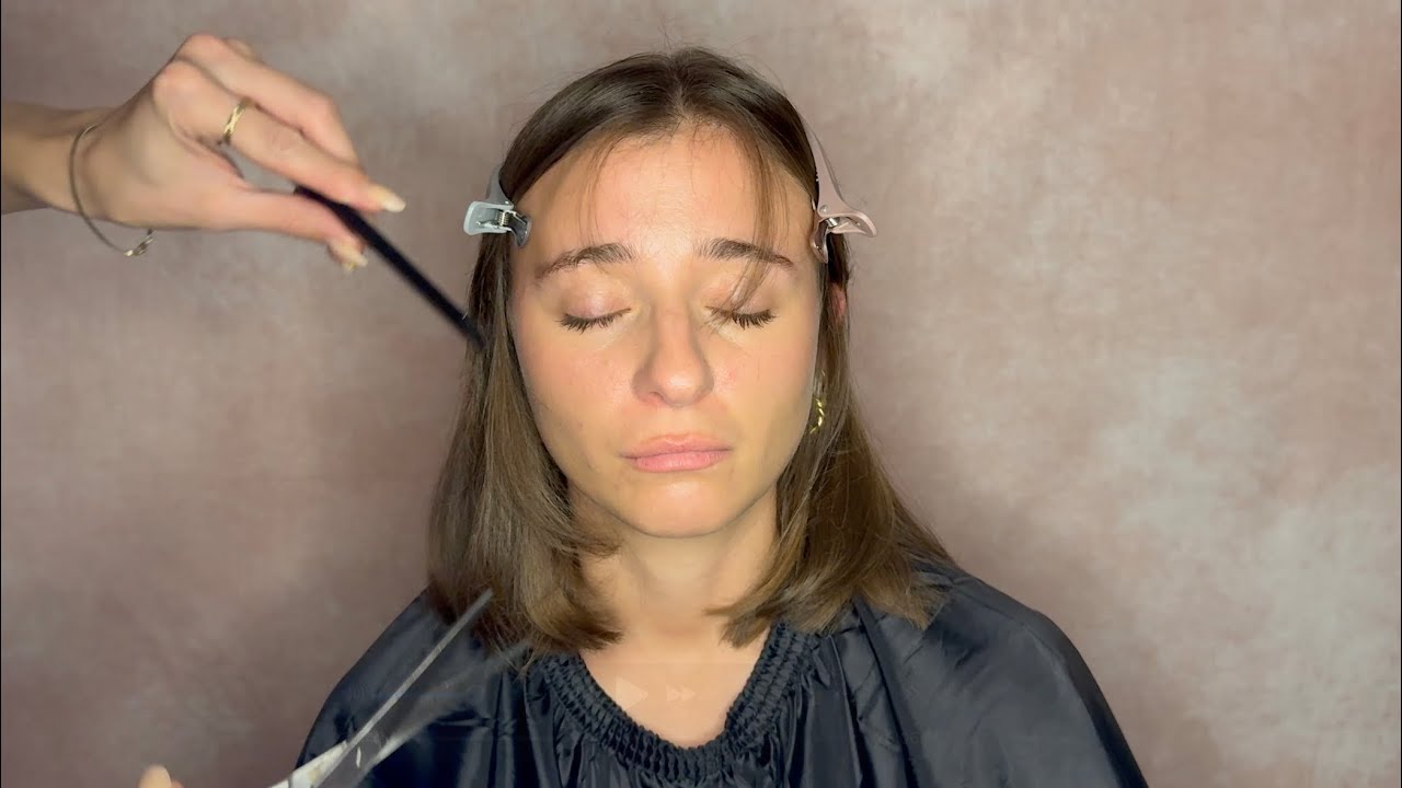 Реальный ASMR-укладочный эффект после стрижки — салонный опыт, последние штрихи, перфекционизм