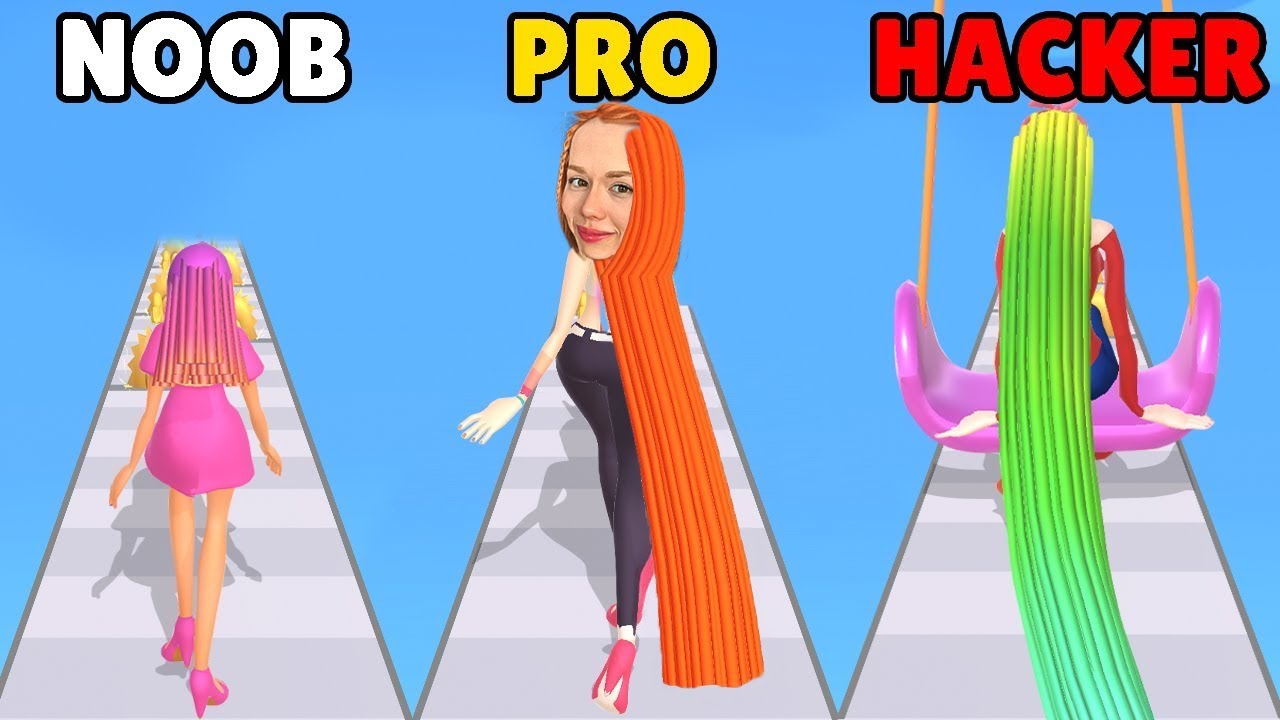 SAÇINI EN ÇOK UZATAN OYUNU KAZANIR !? | HAİR CHALLENGE | Gamze Karta