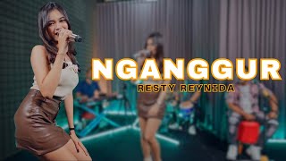 Masdddho - NGANGGUR - Resty Reynida || Pancene Mung Pengangguran - Live Music