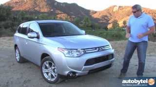 2014 Mitsubishi Outlander GT Test Drive & 7-Passenger Crossover SUV Video Review(The Mitsubishi Outlander has been redesigned, refreshed, and updated for the 2014 model year and features a couple of positive first impressions which should ..., 2013-10-10T21:54:19.000Z)
