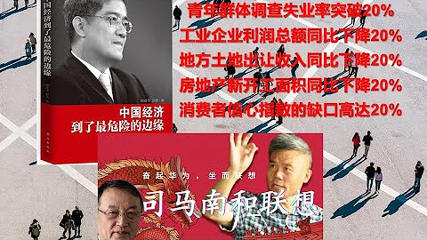 【小白浪吹】中国经济到了最危险的边缘（上）｜青年失业率20%｜不能自我修复｜吴晓波｜刘晓光｜民营经济｜司马南不倒民营经济不立 - 天天要闻