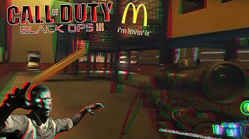 McDonalds ZOMBIES MAP w/ Fun Easter Eggs! (Black Ops 3 Custom Zombies Gameplay)