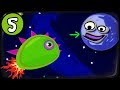 ЛИЗУН ГЛАЗАСТИК съел все вокруг игра Tales from Space Mutant Blobs Attack на канале Мистер Игрушкин