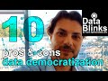 10 Pros and Cons of Data Democratization #datademocratization