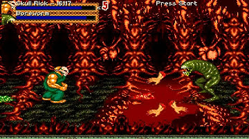 Splatterhouse Journey Through Hell OpenBor 1080P HD Playthrough - STAGE 2 - WHAT IS THIS PLACE?