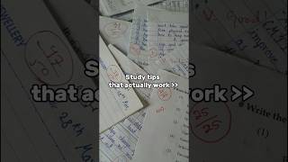 Study tips that actually work #aesthetic #glowup #study