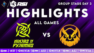 NIP vs MVKE Highlights ALL GAMES | Asia Invitational 2025 | Ninjas in Pyjamas vs MGN Vikings
