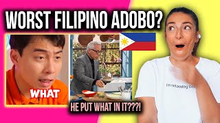 FOREIGNERS reacts to Uncle Roger HATE FOOD NETWORK ADOBO