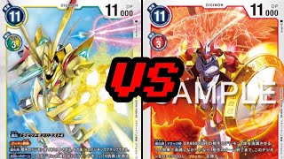 [DTCG]Digimon Card Game Rapidmon X Vs Dukemon BT17 proxy