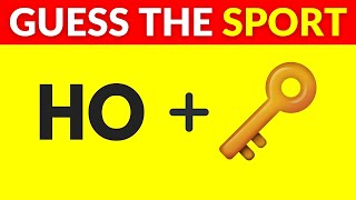 Guess The SPORT By Emoji | Emoji Quiz