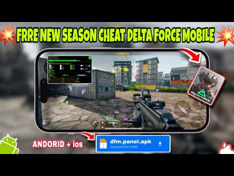 New Season Delta Force Mobile Cheat Hack iOS +Andorid #deltaforcemobile#deltaforcehack#deltaforce 