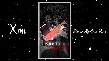 Haan Hasi Ban Gaye Xml File 🙂✨ || Alight Motion Presets Xml 🖤