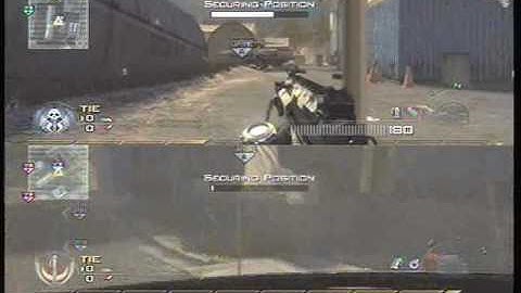 (MW2)CrazyK0 and Andrew split screen Domination (Gameplay-Commentary)