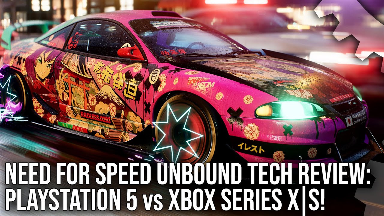 Need for Speed Unbound - The DF Tech Review - PS5 vs Xbox Series X