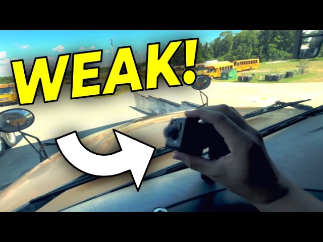 Bus Vlog - A Snowcapped Greenhouse