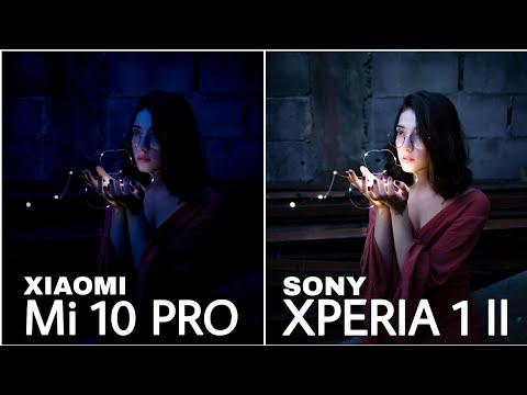 Sony Xperia 1 II VS Xiaomi Mi 10 Pro | Night Camera Test | 12MP VS 108MP