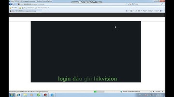 hướng dẫn gán camera Ip Tiandy vào đầu ghi Hikvision !