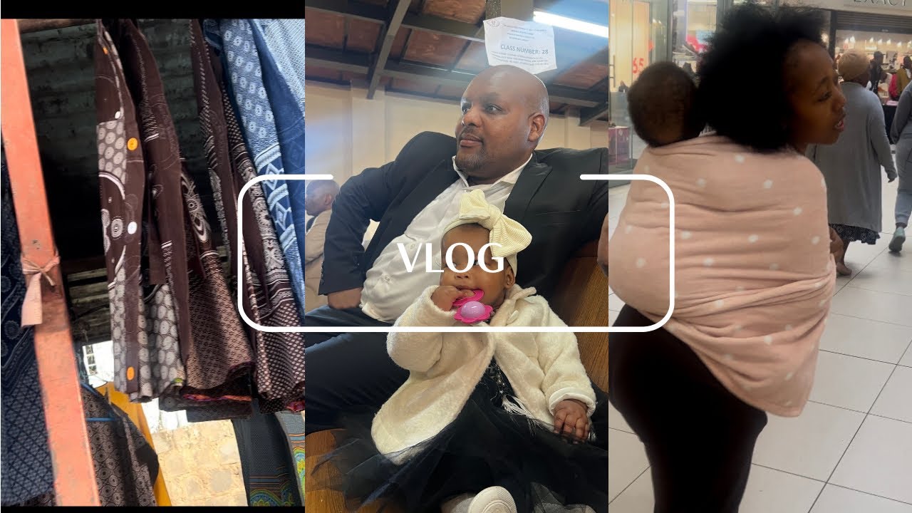 VLOG:LETS GO BUY CLOTHES FROM STREET VENDORS.OLOTHANDO GOT BAPTISED,