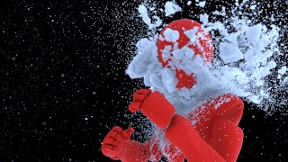 Vellum Grains Snowball and Render - Houdini