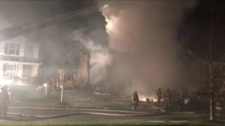 Leonard's Grant house fire © TheBayNet.com
