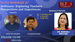 ELTAI Webinar 117 -Webinars: Exploring Teachers Perspectives and Experiences