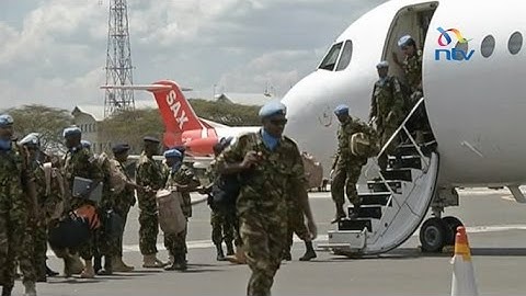 Recalled Kenyan troops from South Sudan arrive
