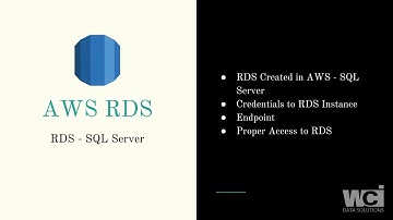 Tableau to SQL Server on AWS