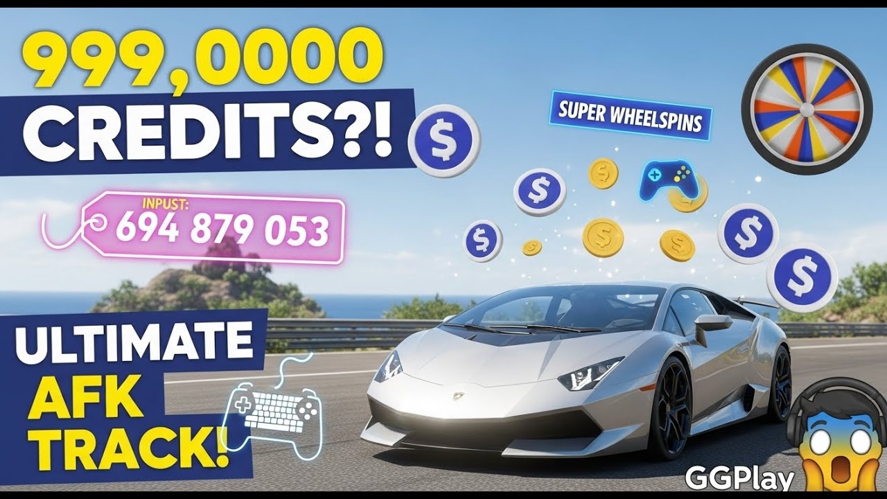 How to Get Millions of Credits & 999,000 Super Wheelspins in Forza